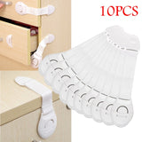 10pcs/set Baby Security Locks for Cabinets -Baby Misc