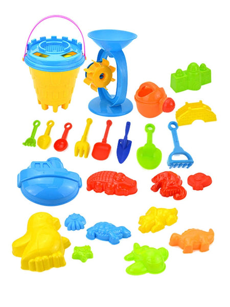 25 Piece Set Children's Beach Toys -Baby Misc