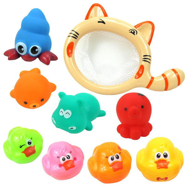 9PCS Animal Bath Toys -Baby Misc