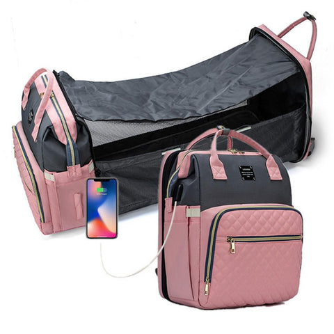 Portable Multi Function Baby Diaper Backpack -Baby Organizer